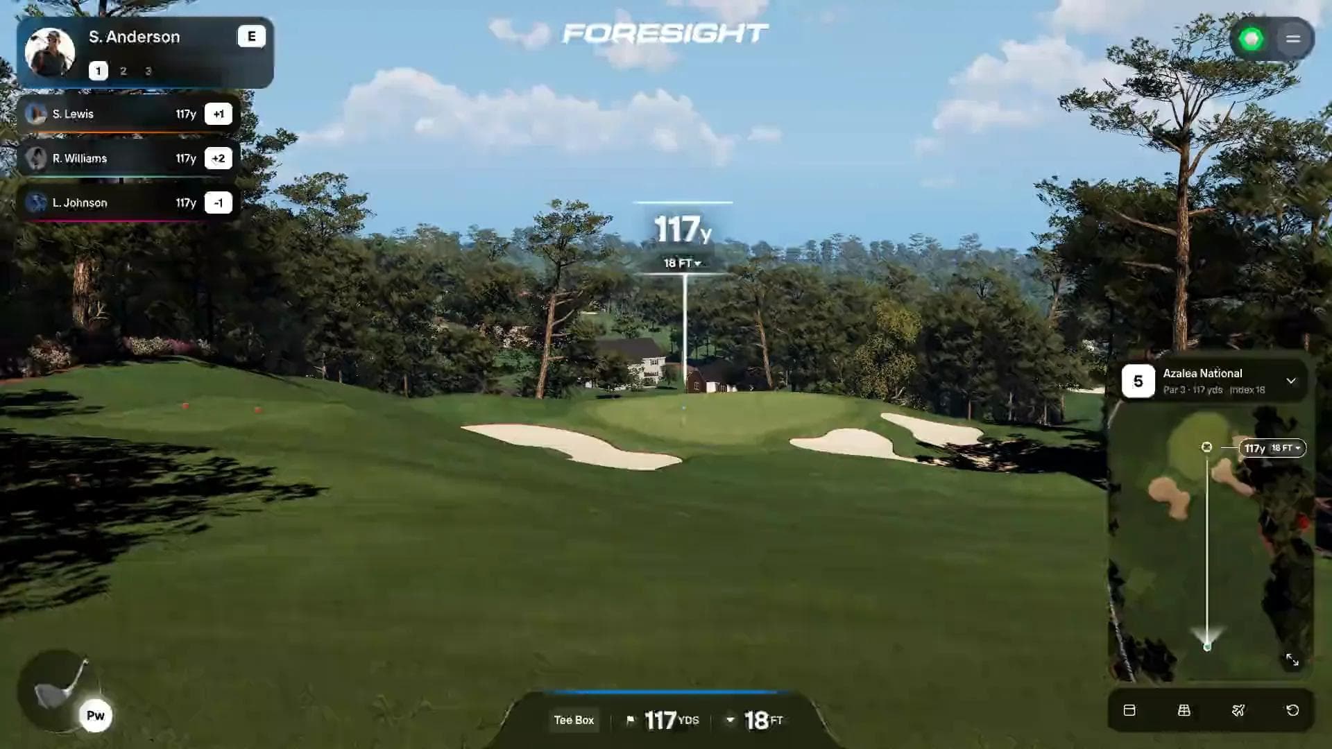 Foresight Premier course play